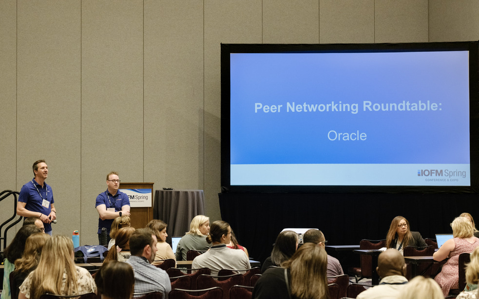IOFM Spring 26 Oracle Peer To Peer Roundtable
