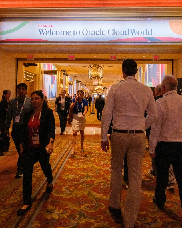 Welcome to Oracle CloudWorld 23