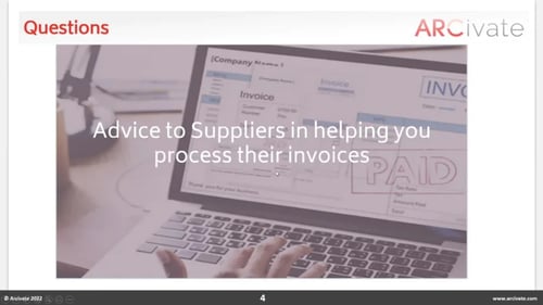 AP Communication with Suppliers  Best Advice to Suppliers to help in processing Their Invoices