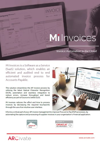 Mi Invoices Datasheet