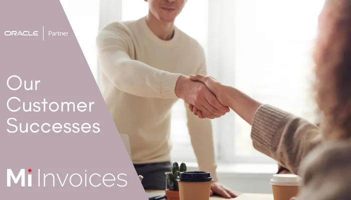 Our customer success stories, in accelerating the processing of their supplier invoices with Mi Invoices Cloud Automated Invoice Processing for Accounts Payable.