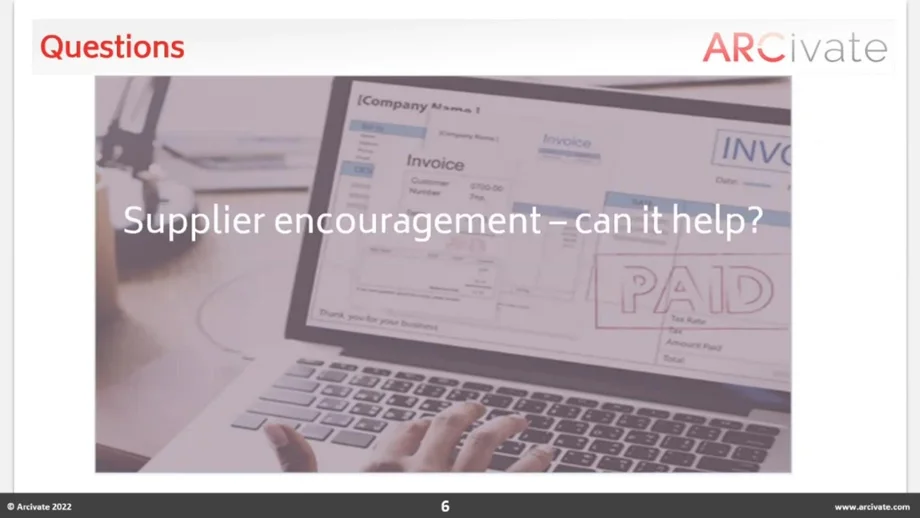 Communication with Suppliers  Supplier encouragement how can it help?