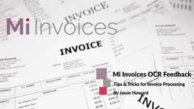 Mi Invoices Tips and Tricks OCR Feed Back_Moment  400 225