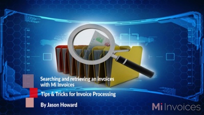 how users can Search and Retrieve an invoice with Mi Invoices utilising the numerous data fields available. To Transform and Automate  Accounts Payable processing in Oracle ERP Cloud and EBusiness Suite